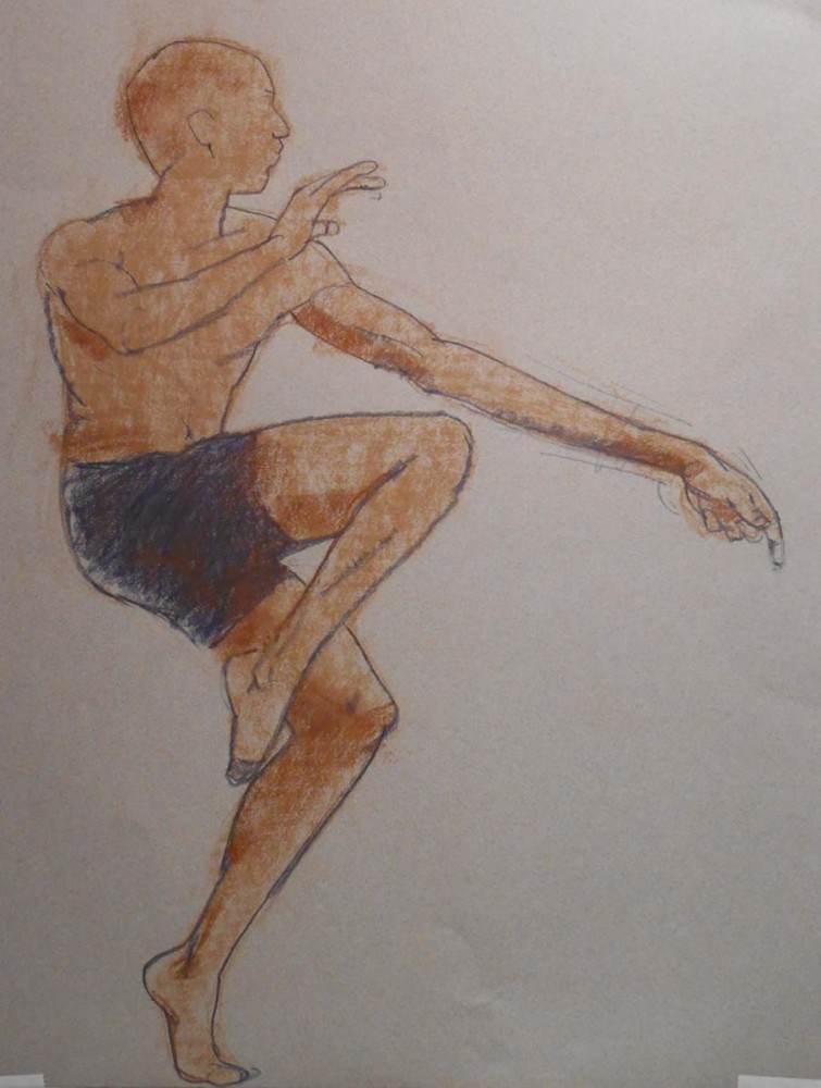 Dancer drawing2     